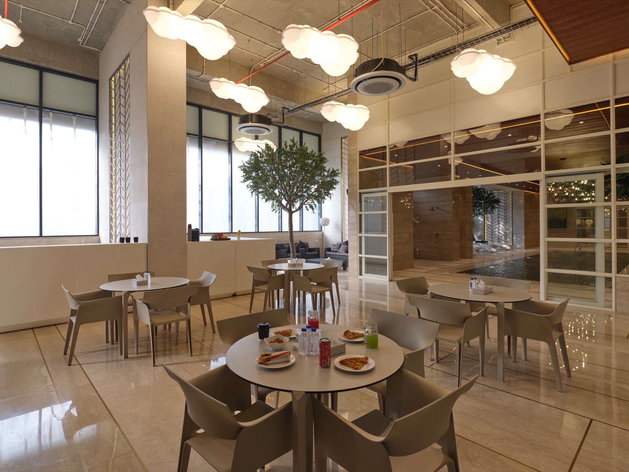 Exclusive dining lounge clubhouse luxury bungalow for sale Ahmedabad